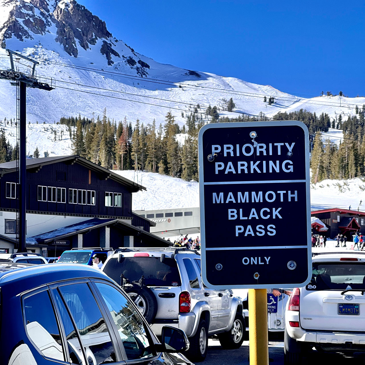 Mammoth parking pass